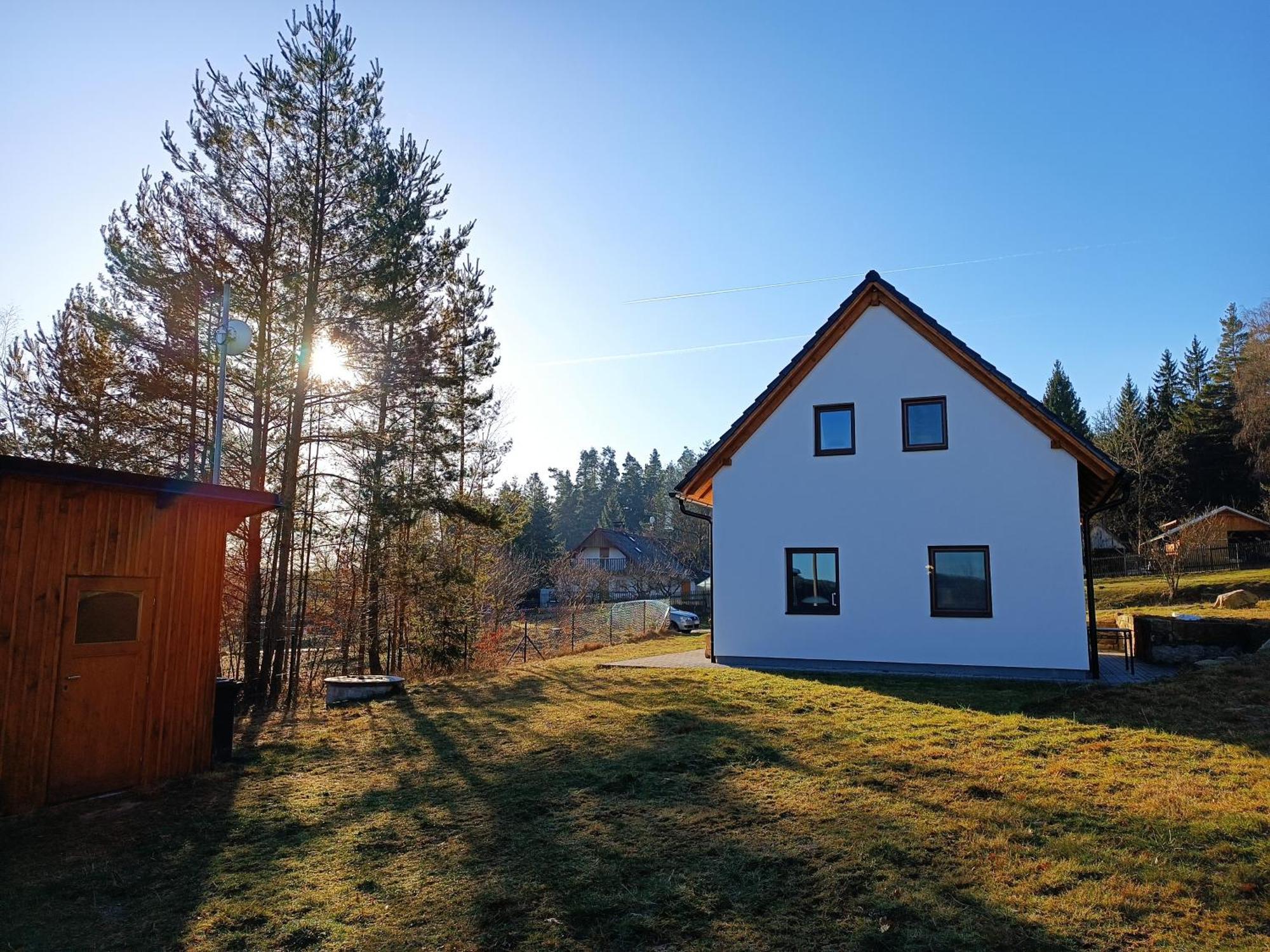 Villa Klidna Lokalita Na Kraji Lesa, Cely Dum S Uschovnu Kol à Nová Bystřice Extérieur photo