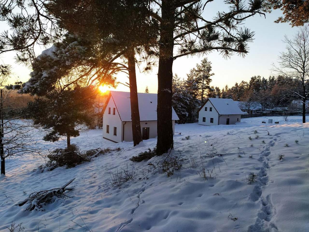 Villa Klidna Lokalita Na Kraji Lesa, Cely Dum S Uschovnu Kol à Nová Bystřice Extérieur photo
