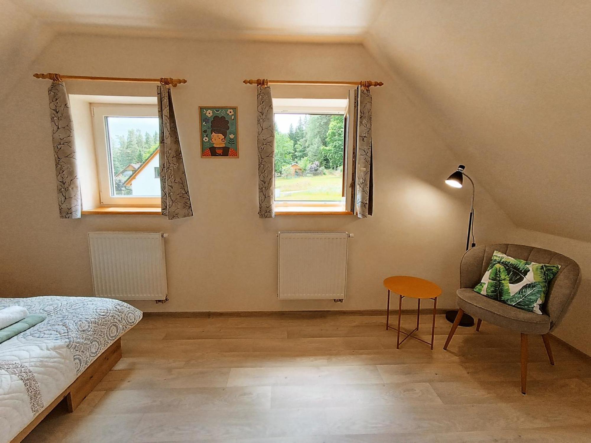 Villa Klidna Lokalita Na Kraji Lesa, Cely Dum S Uschovnu Kol à Nová Bystřice Extérieur photo