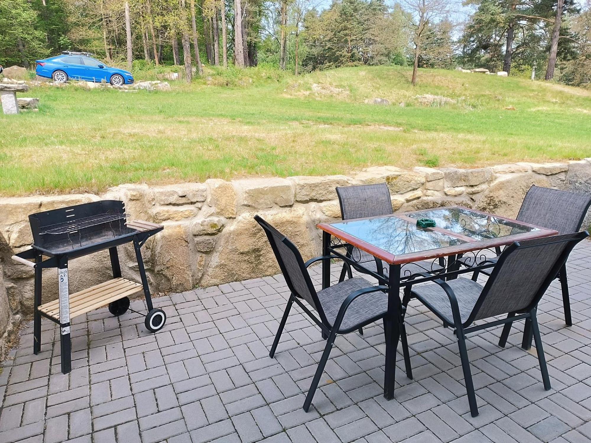 Villa Klidna Lokalita Na Kraji Lesa, Cely Dum S Uschovnu Kol à Nová Bystřice Extérieur photo